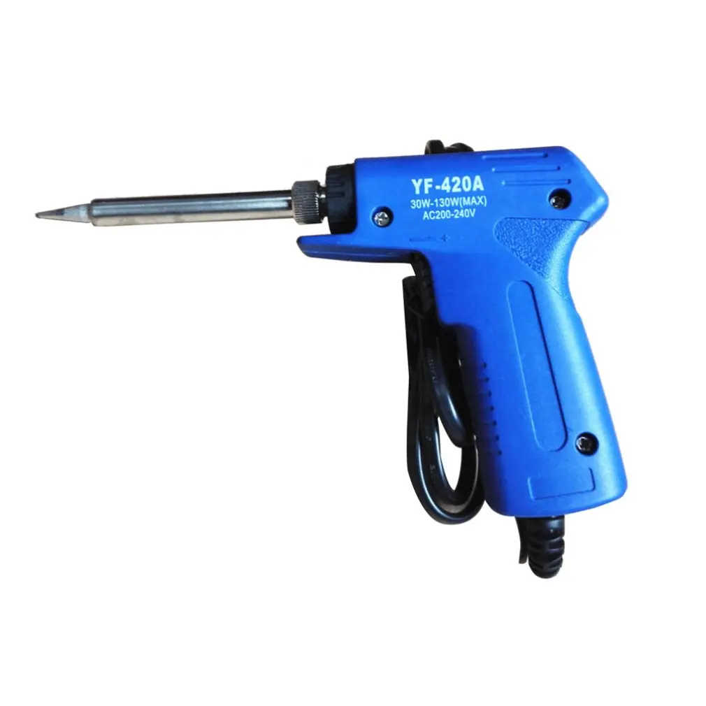 Electric Soldering Iron Double Power Gun Electric Soldering Iron Adjusting Gun 30W-130W 220V Fast Soldering Iron
Electric Soldering Iron Double Power Gun Electric Soldering Iron Adjusting Gun 30W-130W 220V Fast Soldering Iron