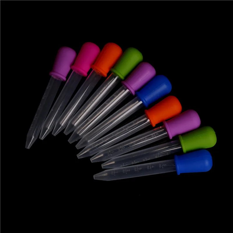 5 Pcs 5ml Silicone Pipette Liquid Food Dropper Plastic Baby Feeding Medicine Dropper Spoon Burette Infant Utensils
5 Pcs 5ml Silicone Pipette Liquid Food Dropper Plastic Baby Feeding Medicine Dropper Spoon Burette Infant Utensils