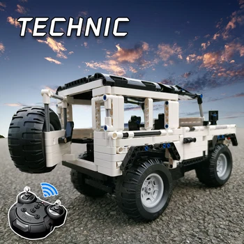 2019 Technic Series 2.4G Remote RC Car Moc Building Blocks Defender SUV Model Bricks DIY Off-Road Truck Toys For Children
2019 Technic Series 2.4G Remote RC Car Moc Building Blocks Defender SUV Model Bricks DIY Off-Road Truck Toys For Children