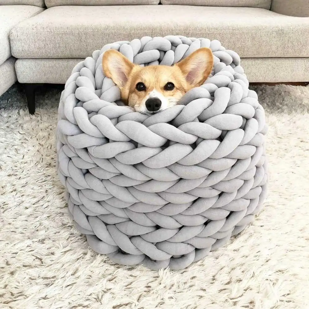 QQQPET Rough Hand woven Cat Wool Blanket Washable Dog Pet Nest Blanket Cat Warm Bed Plush Wool Cotton Cozy Nest Mat Pad 
QQQPET Rough Hand woven Cat Wool Blanket Washable Dog Pet Nest Blanket Cat Warm Bed Plush Wool Cotton Cozy Nest Mat Pad