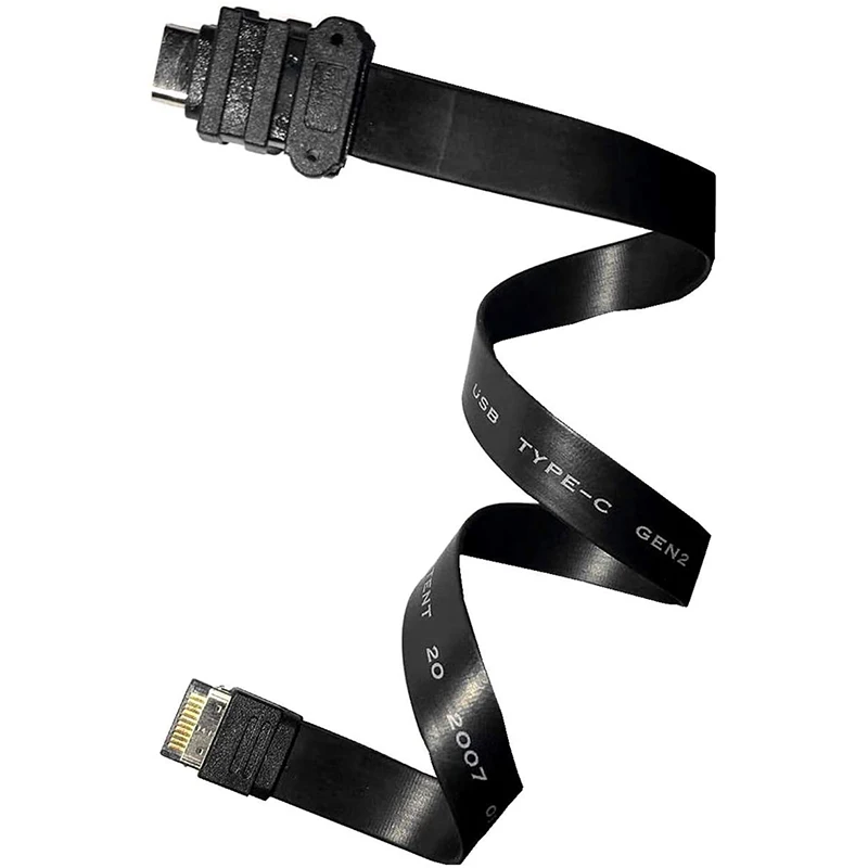 USB C Front Panel Motherboard Header Extension Cable 80cm, Internal USB 3.1 10G Gen 2 A-Key Male Port
USB C Front Panel Motherboard Header Extension Cable 80cm, Internal USB 3.1 10G Gen 2 A-Key Male Port