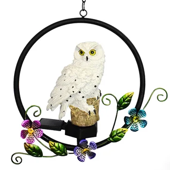 Rustproof Owl Shape Solar Light Garden Ornament Hanging Auto On Off Pathway Patio Decoration LED Lantern Waterproof With Lanyard 
Rustproof Owl Shape Solar Light Garden Ornament Hanging Auto On Off Pathway Patio Decoration LED Lantern Waterproof With Lanyard