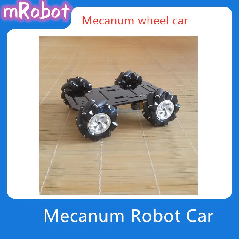Всенаправленное колесо Mecanum автомобиль робот комплект шасси платформа системы ROS