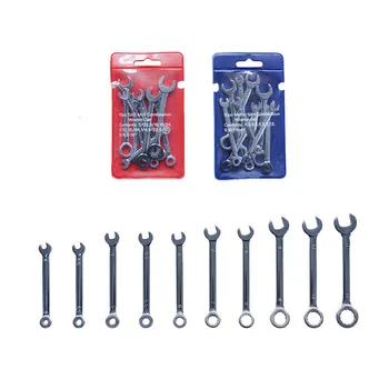 10pcs Mini Spanner Wrenches Set Spanner Explosion-proof Pocket British/Metric Type Wrenches for Torque Spanner Auto Repair Tools
10pcs Mini Spanner Wrenches Set Spanner Explosion-proof Pocket British/Metric Type Wrenches for Torque Spanner Auto Repair Tools