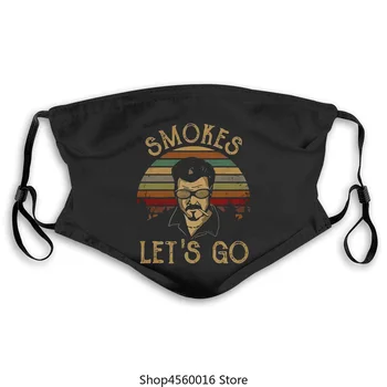 

Trailer Park Boys Smokes Let's Go Vintage masque Noir Coton Hommes S 6XL masque Cool Casual fierté masque hommes Unisexe Mode-en