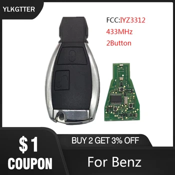 YLKGTTER 433MHz 2 Buttons Upgrade Smart Remote Car key Fob For Mercedes Benz B C E S Class ML CLK CL Remote Control Key Suit
YLKGTTER 433MHz 2 Buttons Upgrade Smart Remote Car key Fob For Mercedes Benz B C E S Class ML CLK CL Remote Control Key Suit