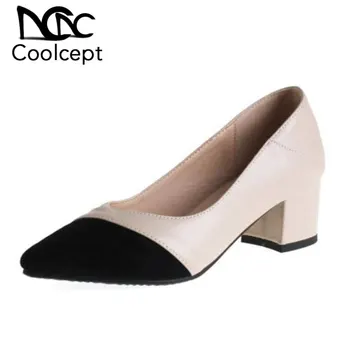 Coolcept 2020 New Arrival Women Pumps Mixed Color Fashion Party Wedding Work High Heel Shoes Woman Spring Pumps Size 30-43
Coolcept 2020 New Arrival Women Pumps Mixed Color Fashion Party Wedding Work High Heel Shoes Woman Spring Pumps Size 30-43