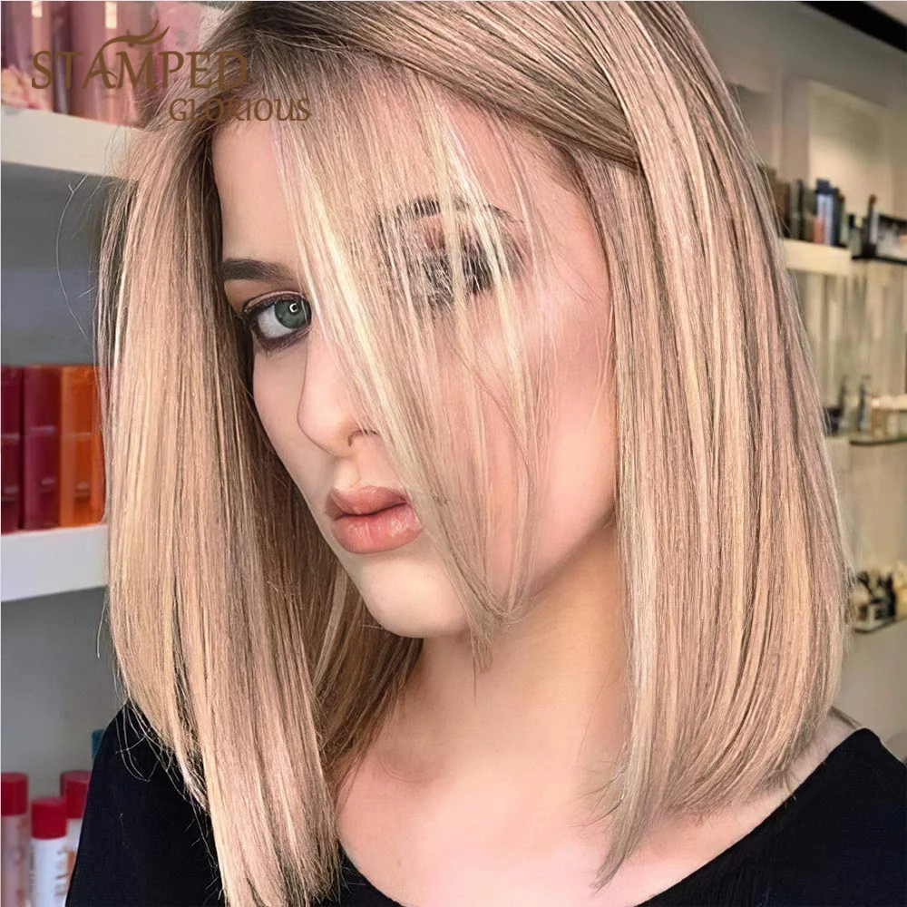 Stamped Glorious Popular 16 Inch Synthetic Lace Wigs Ombre Blonde Long Straight Wigs For Black Women Middle Part Natural Wigs
Stamped Glorious Popular 16 Inch Synthetic Lace Wigs Ombre Blonde Long Straight Wigs For Black Women Middle Part Natural Wigs