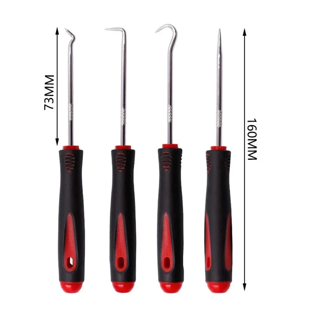 4pcs Pick & Hook Set Gasket Puller Pick Tools For Removing Car Auto Oil Seal O-Ring Seal Remover Craft Hand Mechanic Tools
4pcs Pick & Hook Set Gasket Puller Pick Tools For Removing Car Auto Oil Seal O-Ring Seal Remover Craft Hand Mechanic Tools