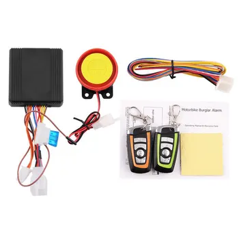 12V Universal Motorcycle Anti-Theft Alarm Security System Remote Control Engine Start Kit 125dB loudspeaker Alarm System
12V Universal Motorcycle Anti-Theft Alarm Security System Remote Control Engine Start Kit 125dB loudspeaker Alarm System