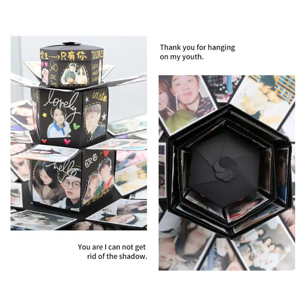 11 colors surprise party love explosion box gift