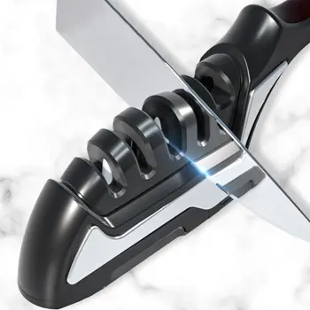 Portable Kitchen Knife Sharpener Restore And Polish Blades Knife Sharpener 4/5 Stage Knives Scissors Sharpening Tools
Portable Kitchen Knife Sharpener Restore And Polish Blades Knife Sharpener 4/5 Stage Knives Scissors Sharpening Tools