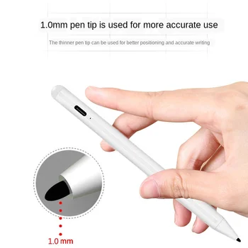 

For Apple Pencil 2 with Palm Rejection Tilt sensitivity Active Stylus Pen For iPad Pro 11 12.9 2020 2018 2019 6th 7th Gen Air 3