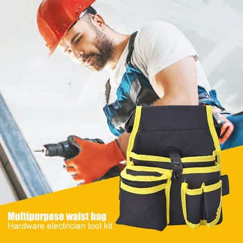 Electrician Pack Tool Bag Polyester Waist Wrenches PliersWear-resistant Pouch Supplies for Repairing Tools Organizer
Electrician Pack Tool Bag Polyester Waist Wrenches PliersWear-resistant Pouch Supplies for Repairing Tools Organizer