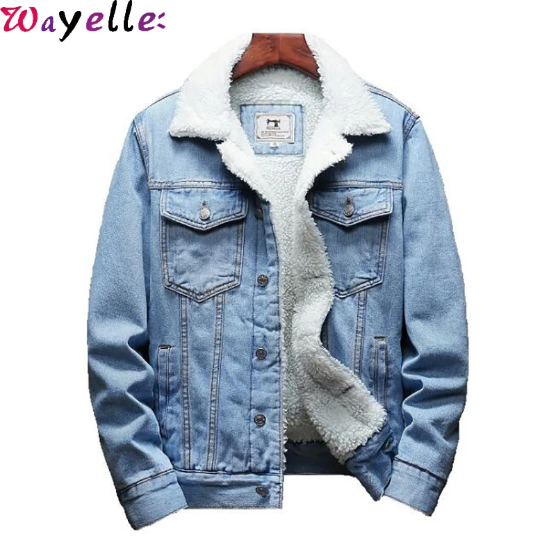Winter Men Jacket and Coat 2019 Winter Warm Fleece Denim Jacket Fashion Men Jeans Jackets Male Windbreaker Outwear Plus Size 6XL
Winter Men Jacket and Coat 2019 Winter Warm Fleece Denim Jacket Fashion Men Jeans Jackets Male Windbreaker Outwear Plus Size 6XL