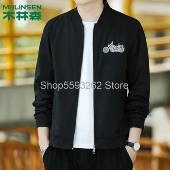 Autumn coat men's casual handsome embroidery trend baseball uniform jacket men's clothing 
Autumn coat men's casual handsome embroidery trend baseball uniform jacket men's clothing