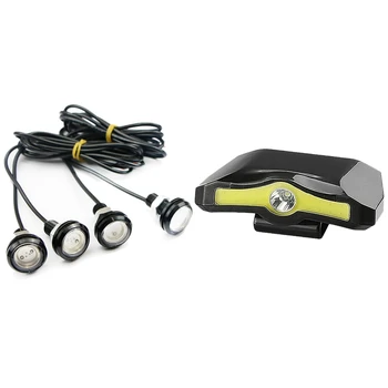 1x Xpe + Cob Led HeadLight Cap Light 90 Degree Rotatable Clip-on Hat Light & 4X Submersible Led Boat Light Ip68
1x Xpe + Cob Led HeadLight Cap Light 90 Degree Rotatable Clip-on Hat Light & 4X Submersible Led Boat Light Ip68