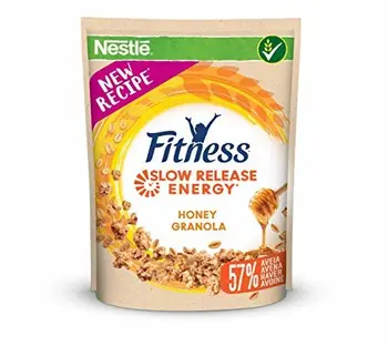 Cereales Nestlé Fitness granola - Copos de avena integral y trigo con miel - 7 paquetes de 300 g
Cereales Nestlé Fitness granola - Copos de avena integral y trigo con miel - 7 paquetes de 300 g