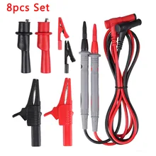 10A Probe Test Cable Alligator Clips For Fluke Clamp Multimeter Cable Multimeter Test Leads Large Alligator Clamps
10A Probe Test Cable Alligator Clips For Fluke Clamp Multimeter Cable Multimeter Test Leads Large Alligator Clamps