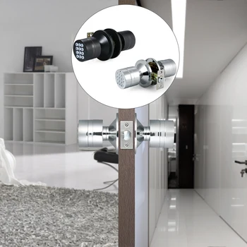 Safe Coded Door Lock Voice Prompt Keyless Keypad Number Locks Combination Lock Digital Lock For Office Hotel Apartment
Safe Coded Door Lock Voice Prompt Keyless Keypad Number Locks Combination Lock Digital Lock For Office Hotel Apartment