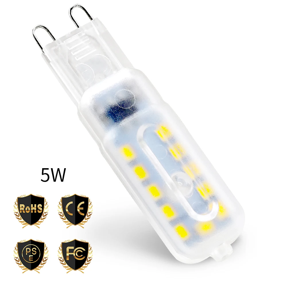 LED G4 220V Luces LED G9 Ampolleta LED+Lighting 3W 5W 2835 Mini LED Lights AC 220V High Quality Lighting Replace Halogen Lamps
LED G4 220V Luces LED G9 Ampolleta LED+Lighting 3W 5W 2835 Mini LED Lights AC 220V High Quality Lighting Replace Halogen Lamps