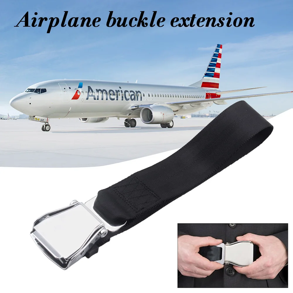 RASTP-Universal 63CM Adjustable Aircraft Airplane Safe Seat Belt Extension Extender Buckle Black RS-BAG033
RASTP-Universal 63CM Adjustable Aircraft Airplane Safe Seat Belt Extension Extender Buckle Black RS-BAG033