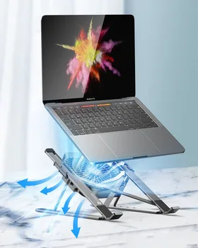 Foldable Desktop Laptop Tablet Stand With Cooling Fan For MacBook Air IPad Pro Stand Notebook Holder Cooler Laptop Accessories
Foldable Desktop Laptop Tablet Stand With Cooling Fan For MacBook Air IPad Pro Stand Notebook Holder Cooler Laptop Accessories