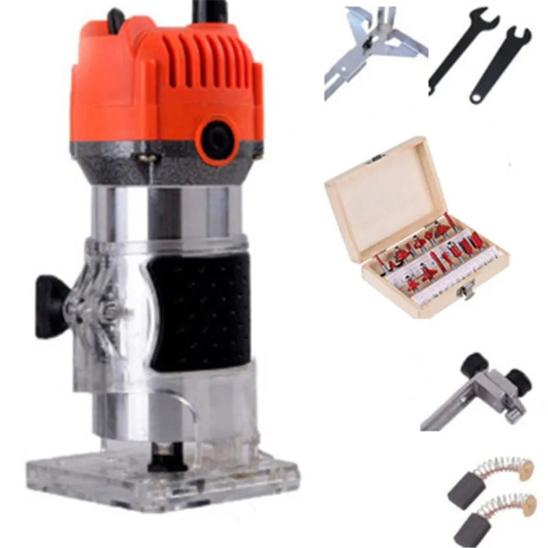 Trimming Machine Woodworking Power Tool Wood Willing Engraving Multifunction Plotted Electromechanical Small Home Portable Tools
Trimming Machine Woodworking Power Tool Wood Willing Engraving Multifunction Plotted Electromechanical Small Home Portable Tools
