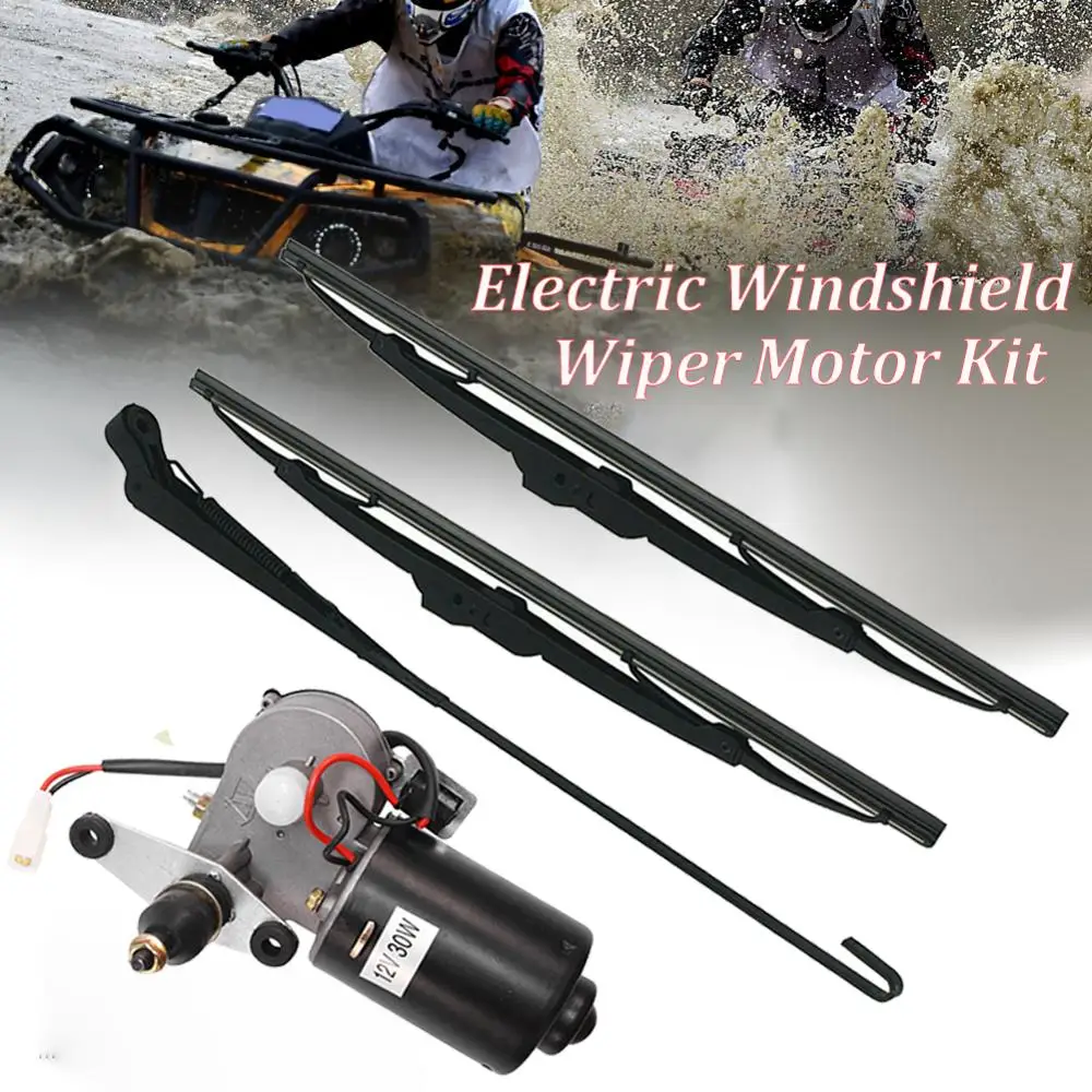 Universa UTV Electric Windshield Wiper Motor Kit Assembly DC 12V for Polaris Ranger RZR 900 for Kawasaki MULE for Honda
Universa UTV Electric Windshield Wiper Motor Kit Assembly DC 12V for Polaris Ranger RZR 900 for Kawasaki MULE for Honda