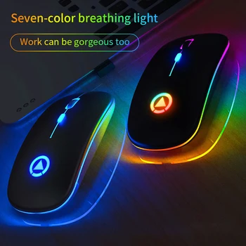 PC Computer Mouse Rechargeable Mouse Wireless Silent LED Backlit Mice USB Optical Ergonomic Gaming Mouse For Laptop Computer PC
PC Computer Mouse Rechargeable Mouse Wireless Silent LED Backlit Mice USB Optical Ergonomic Gaming Mouse For Laptop Computer PC