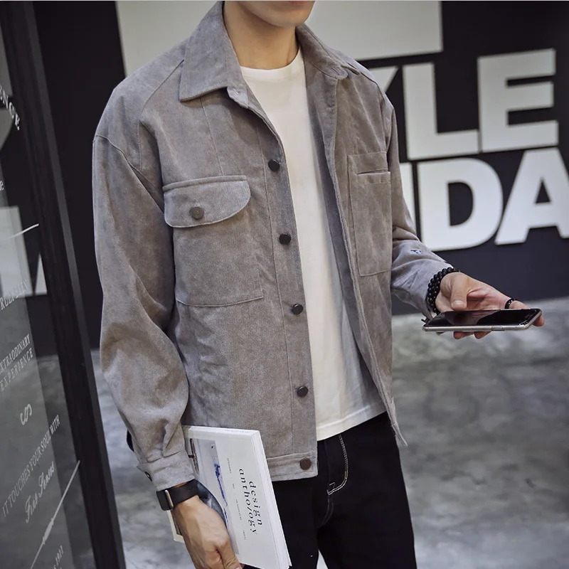 Autumn large corduroy jacket for men jacket overalls spring and autumn jacket for men
Autumn large corduroy jacket for men jacket overalls spring and autumn jacket for men