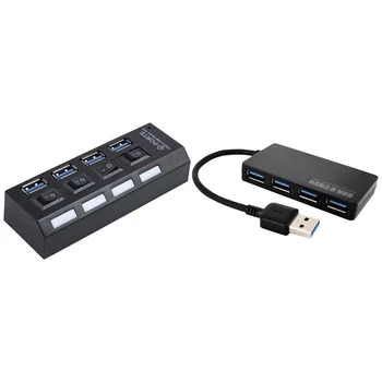 USB 3.0 Hub 4 Ports Super Speed 5Gbps 4-Port USB 3.0 Black & High Speed 5Gbps 4-Port USB 3.0 HUB Adapter
USB 3.0 Hub 4 Ports Super Speed 5Gbps 4-Port USB 3.0 Black & High Speed 5Gbps 4-Port USB 3.0 HUB Adapter