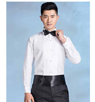 Men's Long Sleeve Dress Shirt Formal Wedding Groom Party Shirt Men's French Sleeve Tuxedo Solid Wing Point Collar Shirt
Men's Long Sleeve Dress Shirt Formal Wedding Groom Party Shirt Men's French Sleeve Tuxedo Solid Wing Point Collar Shirt
