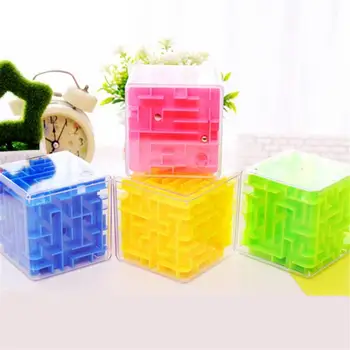 Kids 3D Maze Cubes Labyrinth Rolling Twist Toy Intellectual Challenge Puzzle Game Learning Toys For Children Stress Reliever Toy
Kids 3D Maze Cubes Labyrinth Rolling Twist Toy Intellectual Challenge Puzzle Game Learning Toys For Children Stress Reliever Toy