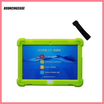 Bouncing Case For Huawei MediaPad M3 Lite 10 Tablet Cover BAH-W09/DL09/AL00 10.1 Tablet Silicone Rugged Case With Handstrap
Bouncing Case For Huawei MediaPad M3 Lite 10 Tablet Cover BAH-W09/DL09/AL00 10.1 Tablet Silicone Rugged Case With Handstrap