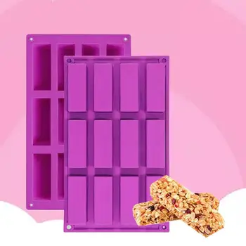 Silicone Mold Rectangle Non-stick DIY Chocolate Bars Molds Baking Tools for Bread Loaf Muffin
Silicone Mold Rectangle Non-stick DIY Chocolate Bars Molds Baking Tools for Bread Loaf Muffin