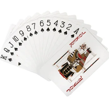 54pcs Poker Playing Cards Game Set Classic Magic Durable 57mm*87mm Cards For Games For Smart Home Use
54pcs Poker Playing Cards Game Set Classic Magic Durable 57mm*87mm Cards For Games For Smart Home Use