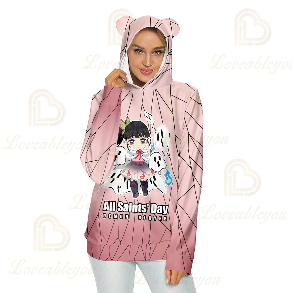New Arrival Demon Slayer Kimetsu No Yaiba Hoodie Sweatshirt Cat Ears Spring Autumn Kids Girls Hoodies Anime Harajuku Sweatshirts
New Arrival Demon Slayer Kimetsu No Yaiba Hoodie Sweatshirt Cat Ears Spring Autumn Kids Girls Hoodies Anime Harajuku Sweatshirts