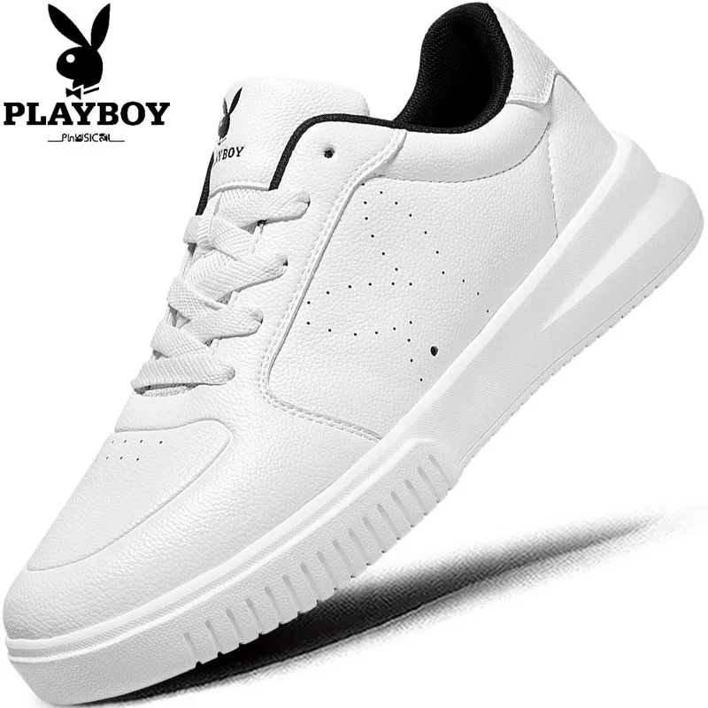 PLAYBOY MEN'S SHOES Spring New Style Trendy Shoes White Shoes Sports Footwear Shoes White Shoes Male Skate Shoes
PLAYBOY MEN'S SHOES Spring New Style Trendy Shoes White Shoes Sports Footwear Shoes White Shoes Male Skate Shoes