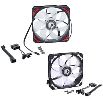 2Pcs Controller Cooler Pl- 12025 120 Mm Led Fans 4 Pin Pwm Control, Red-Black & White-Black
2Pcs Controller Cooler Pl- 12025 120 Mm Led Fans 4 Pin Pwm Control, Red-Black & White-Black