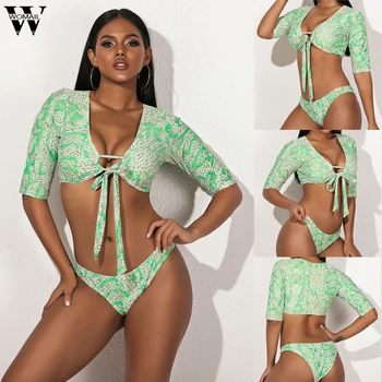 Bikinis Set Mujer Two Piece Swimsuit 2020 Girl Beach Bathing Suit Swimwear Biquinis Women Maillot De Bain beach holiday P0
Bikinis Set Mujer Two Piece Swimsuit 2020 Girl Beach Bathing Suit Swimwear Biquinis Women Maillot De Bain beach holiday P0
