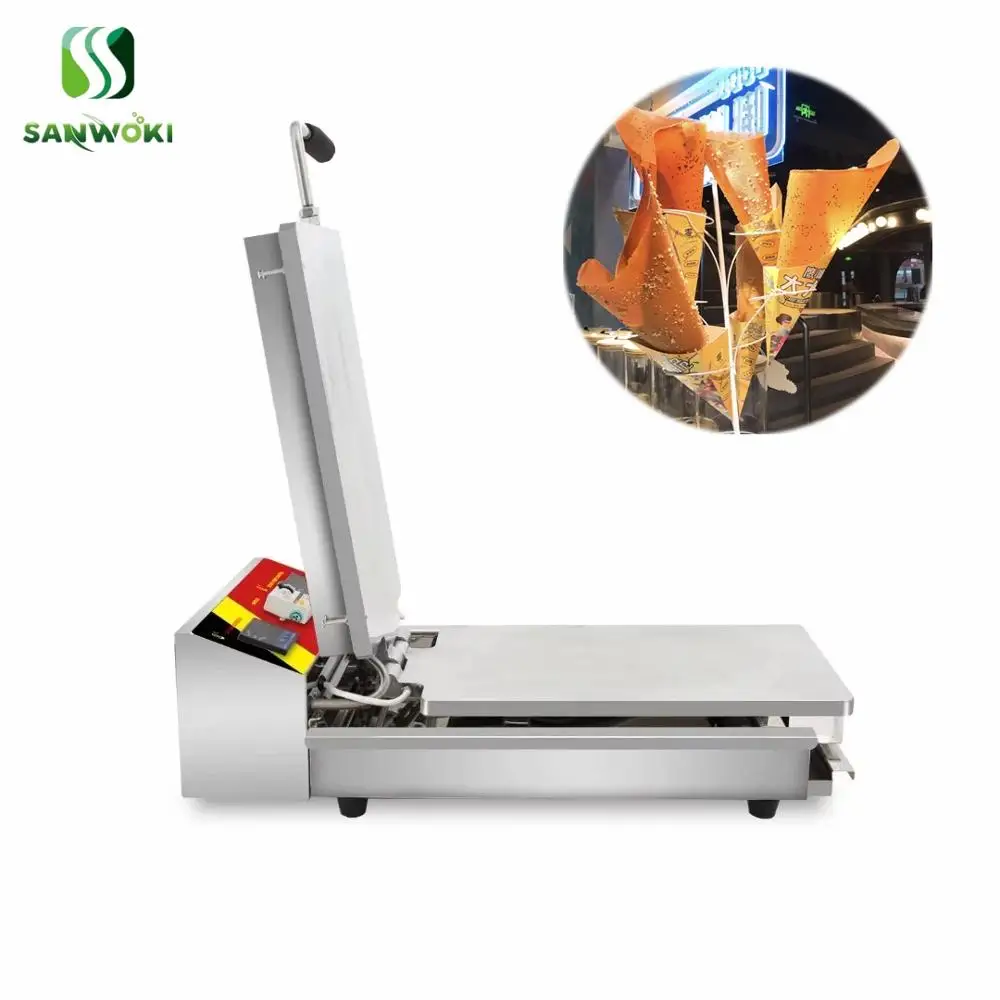 Commercial Crispy egg roll machine Crispy egg pancake machine Crepe Crispy egg Roll Baker Waffle cake maker Iron
Commercial Crispy egg roll machine Crispy egg pancake machine Crepe Crispy egg Roll Baker Waffle cake maker Iron