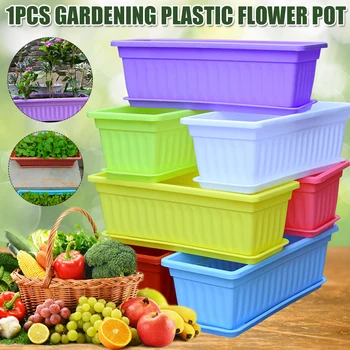 Flower Window Box PP Resin Rectangular Window Planters Vegetables Growing Container Garden Flower Plant Pot for Balcony TP67
Flower Window Box PP Resin Rectangular Window Planters Vegetables Growing Container Garden Flower Plant Pot for Balcony TP67
