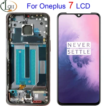Original AMOLED LCD 6.41 Screen OnePlus 7 LCD Display Screen Touch Panel Digitizer OnePlus7 New Replacement Parts One Plus 7 LCD
Original AMOLED LCD 6.41 Screen OnePlus 7 LCD Display Screen Touch Panel Digitizer OnePlus7 New Replacement Parts One Plus 7 LCD