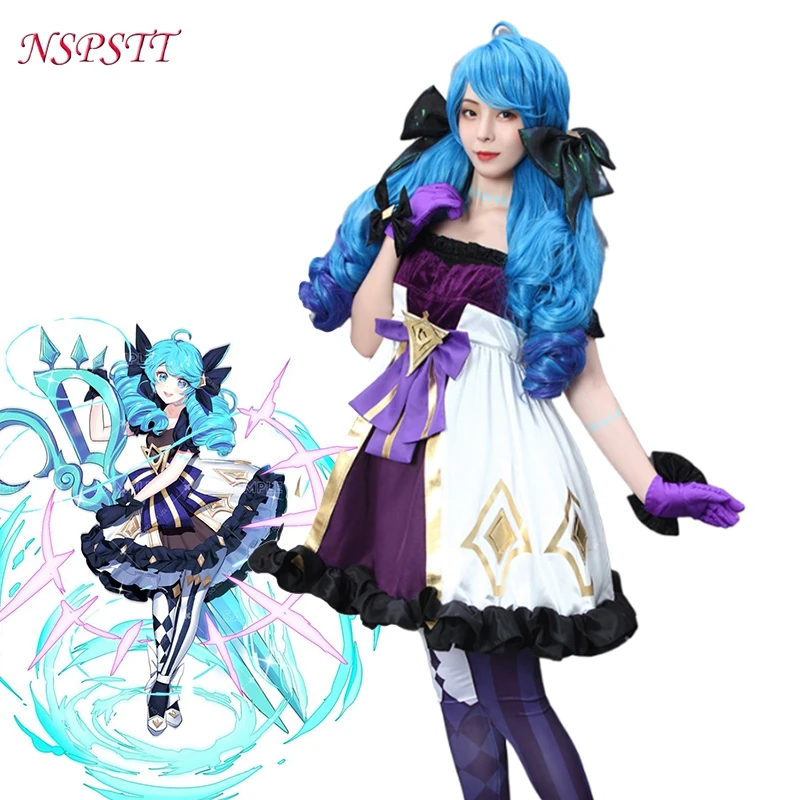 NSPSTT Game LOL Gwen Cosplay Costume Lolita Dress LOL Cosplay Gwen Costume Halloween Carnival Suit for Women Outfit With Tights
NSPSTT Game LOL Gwen Cosplay Costume Lolita Dress LOL Cosplay Gwen Costume Halloween Carnival Suit for Women Outfit With Tights