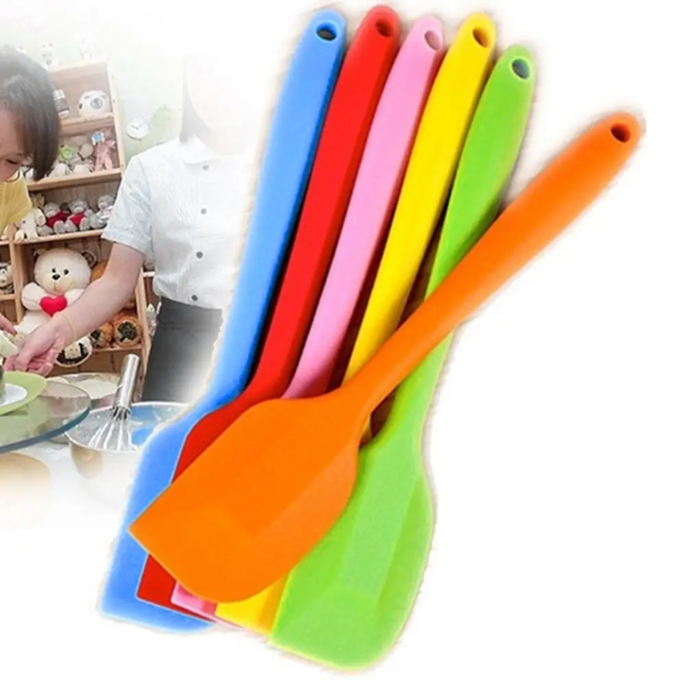 Hygienic Random Color Practical Cake Butter Oil Bread Scraper Brush Silicone Baking And Pastry Tools Kitchen Flexible Gadget
Hygienic Random Color Practical Cake Butter Oil Bread Scraper Brush Silicone Baking And Pastry Tools Kitchen Flexible Gadget