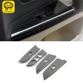 CARMANGO Car Windows Control Panel Chrome Cover Trim Frame Sticker Interior Accessories for Toyota Land Cruiser 200 2016-2018
CARMANGO Car Windows Control Panel Chrome Cover Trim Frame Sticker Interior Accessories for Toyota Land Cruiser 200 2016-2018