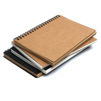 Retro Spiral Coil Sketchbook Notebook Diary Journal Student Note Pad Book Memo Drop Shipping
Retro Spiral Coil Sketchbook Notebook Diary Journal Student Note Pad Book Memo Drop Shipping