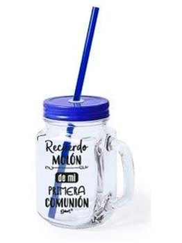 Glass jar with Cane souvenir Molón 1ª blue Communion in Cash Box-Details and gifts for weddings, christening suits, communions
Glass jar with Cane souvenir Molón 1ª blue Communion in Cash Box-Details and gifts for weddings, christening suits, communions