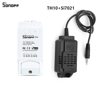 Sonoff Sensor Si7021 Temperature Humidity Sensor Probe High Accuracy Monitor Module for Sonoff TH10 and Sonoff TH16
Sonoff Sensor Si7021 Temperature Humidity Sensor Probe High Accuracy Monitor Module for Sonoff TH10 and Sonoff TH16